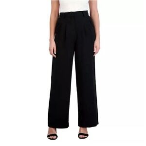 French Connection Women's Wide Leg Trouser Color Black XS